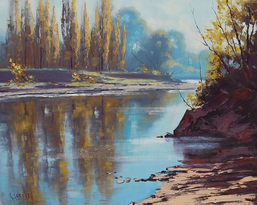 世界级风景大师的油画作品,世界著名油画大师的风景油画