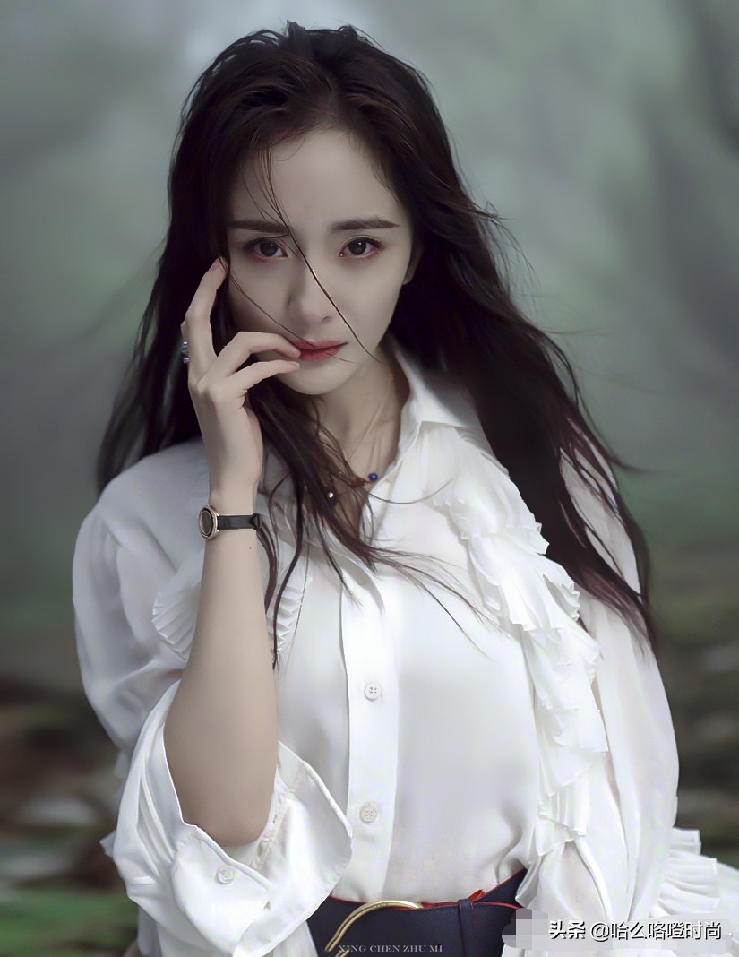 杨幂眼妆画法步骤图片,杨幂桃花眼怎么画眼妆