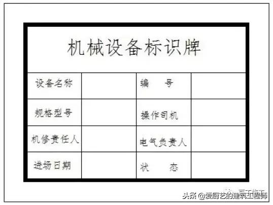 施工标牌图片大全,施工标志标牌大全