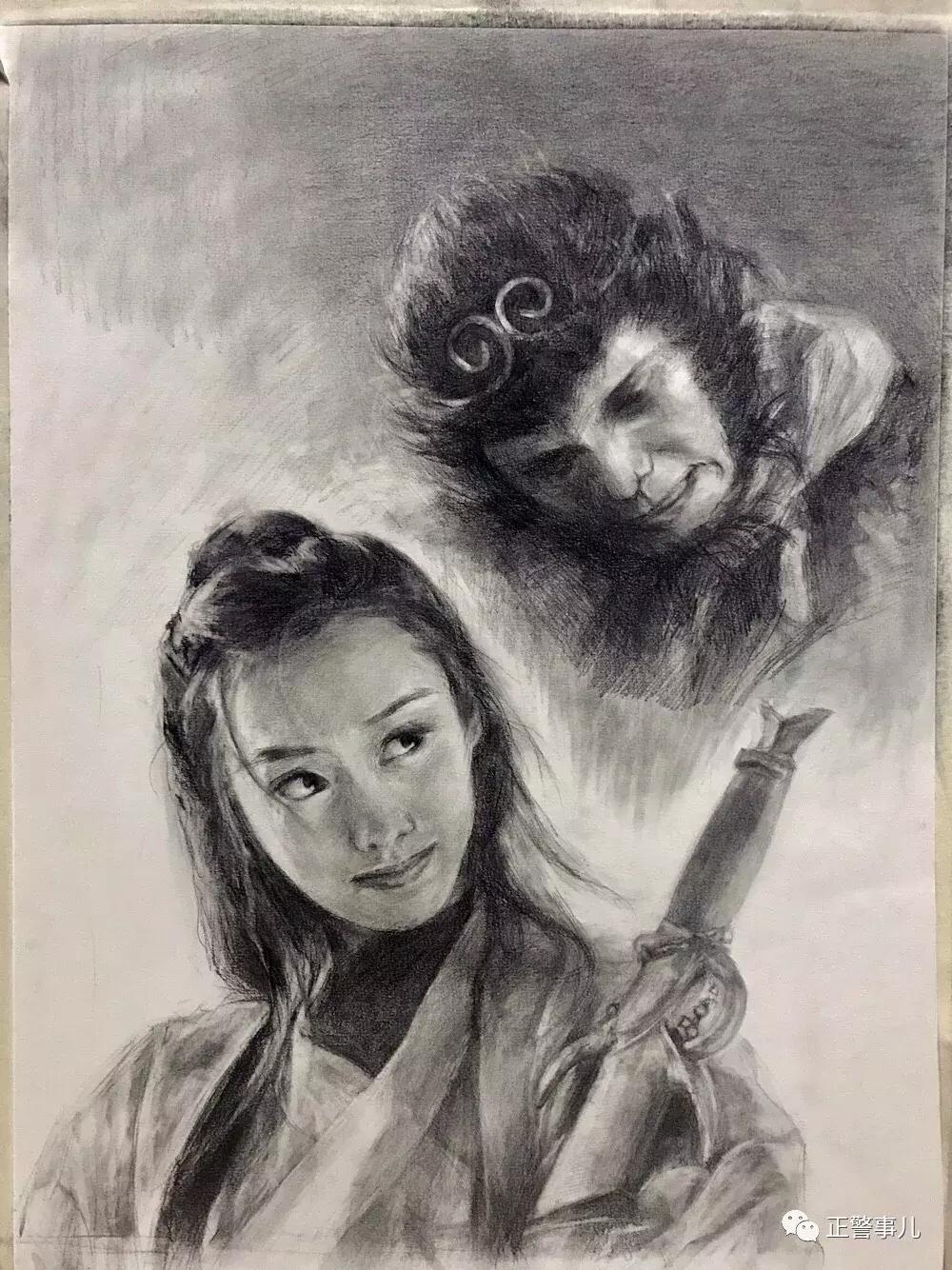 警察画人脸,警察画高难度