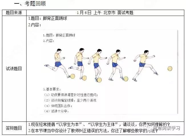 教师资格证面试小学体育教案,体育教师面试题目