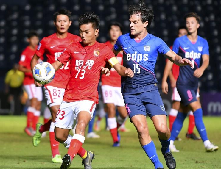 广州恒大小将进球,广州恒大升级后夺冠