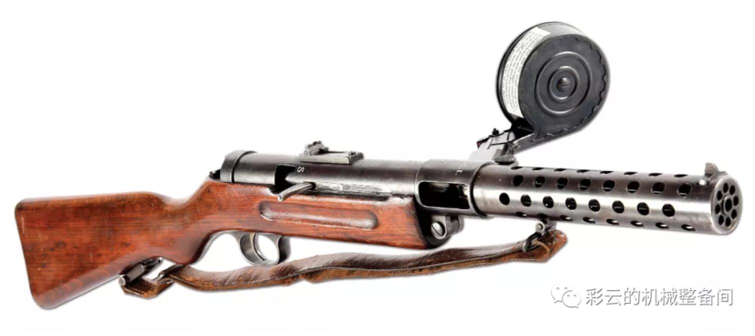 伯格曼18式冲锋枪,堑壕冲锋枪