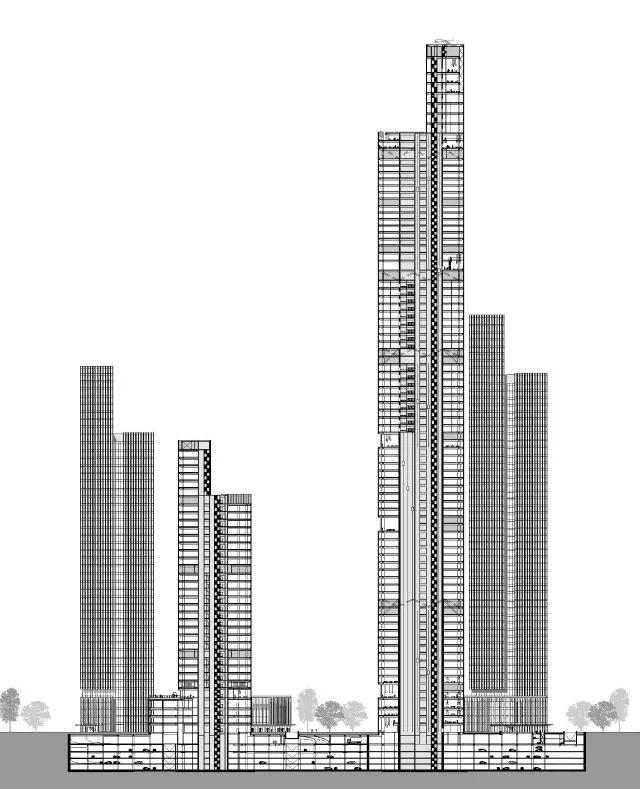 南京金融城三期最高建筑,南京金融城二期最高楼航拍