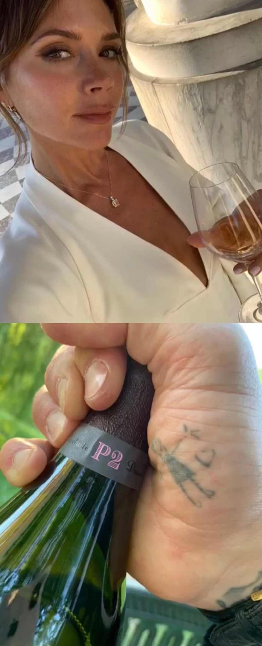 小贝和贝嫂颁奖典礼,小贝结婚19周年视频