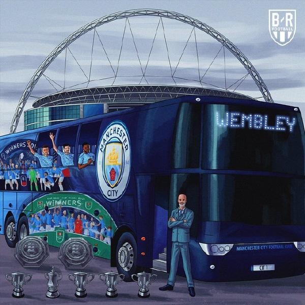 复盘曼城对皇马,曼城5:1狼斯特林错失机会