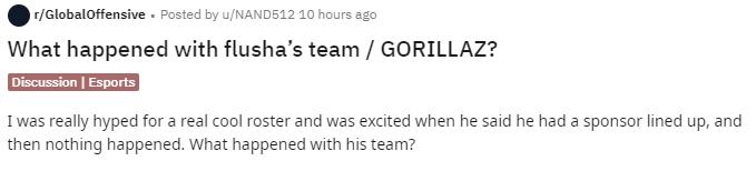 GO圈日常事：flusha新队线下集结完毕，ESL科隆奖杯再现身