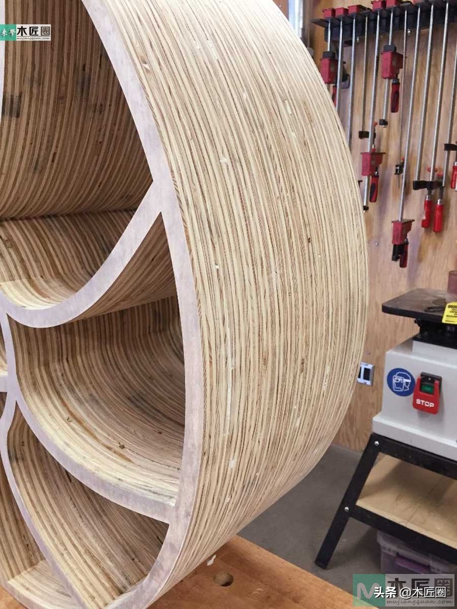 燕尾榫书架制作,鹦鹉螺diy