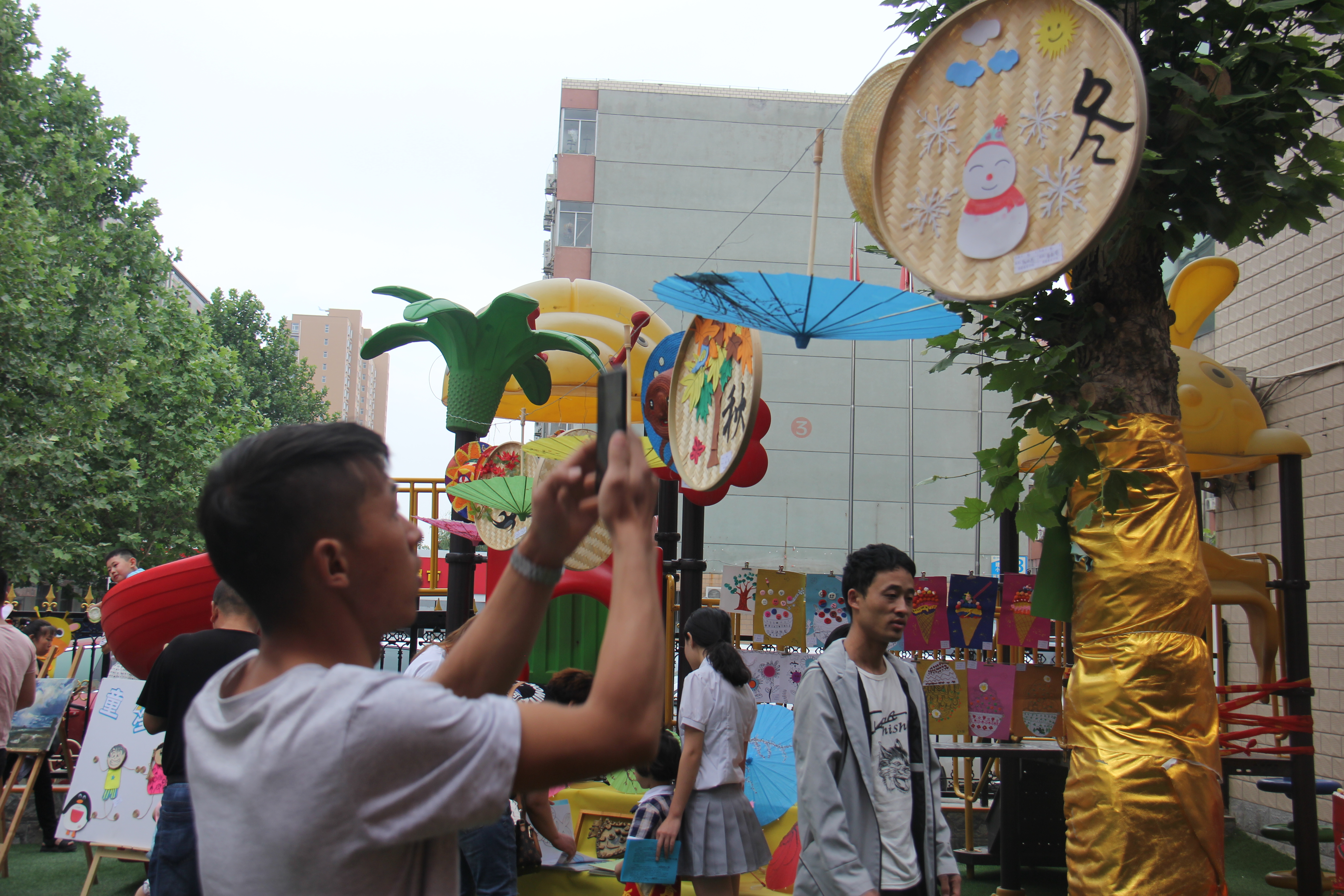 这是石家庄哪家幼儿园?六一活动太壮观啦!