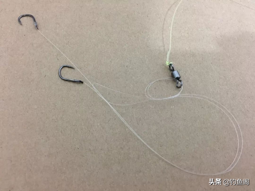 钓大鱼子线防缠绕打结方法,子线老是缠到一起怎么办