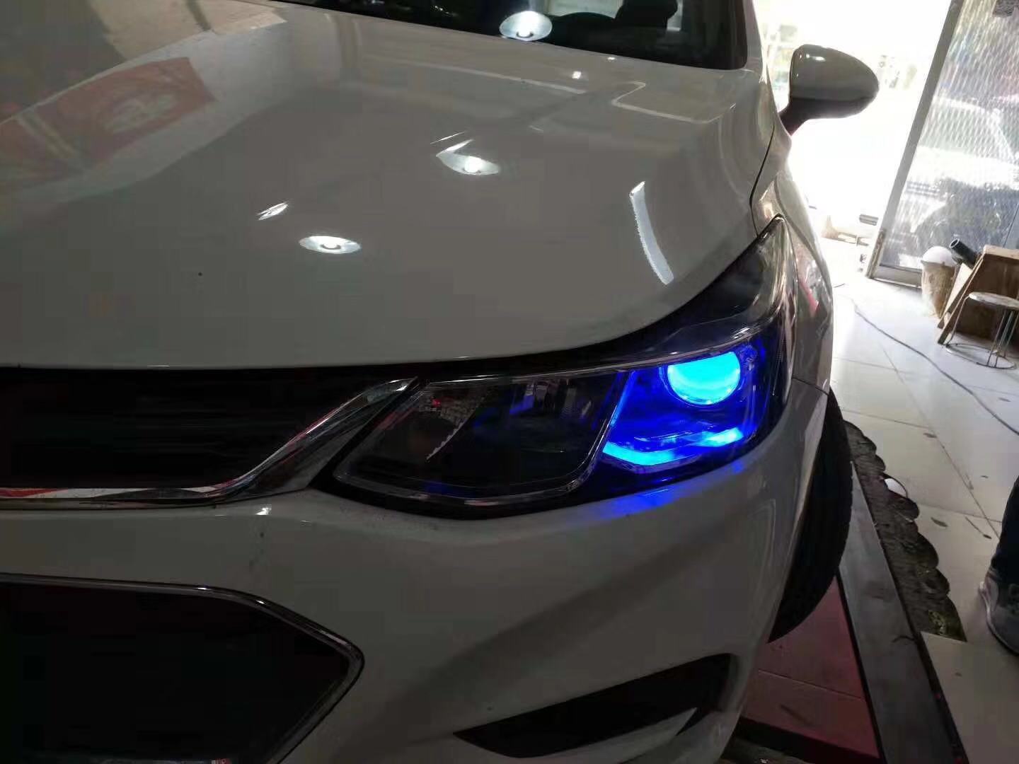 10年雪佛兰科鲁兹车灯怎么安装,09-14科鲁兹大灯改装案例