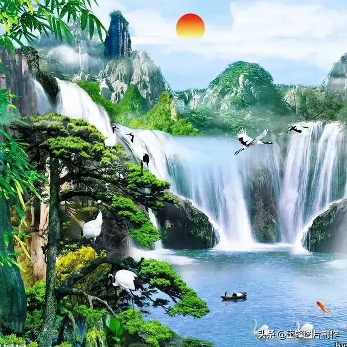 大自然山水美景壁纸全屏,美景壁纸4k全屏