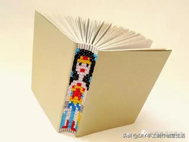 手工刺绣写字本,手工制作刺绣记录本