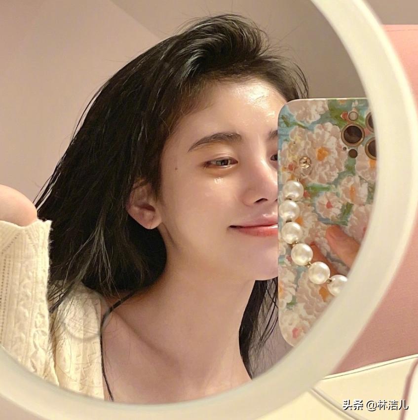 鞠婧祎怎样皮肤紧致没有皱纹,鞠婧祎底妆无美颜无滤镜