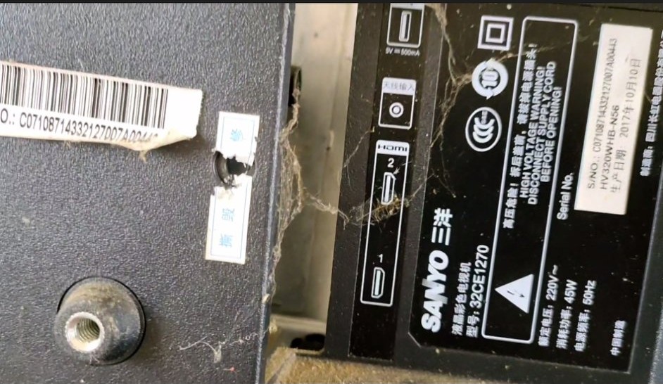 三洋电视换灯条教程,三洋液晶电视lcd灯管改led灯条