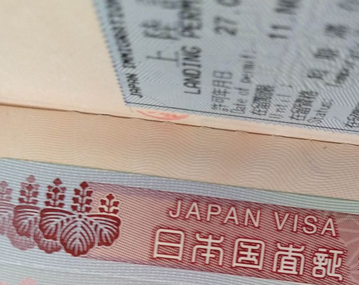 签证页图片,签证页印刷