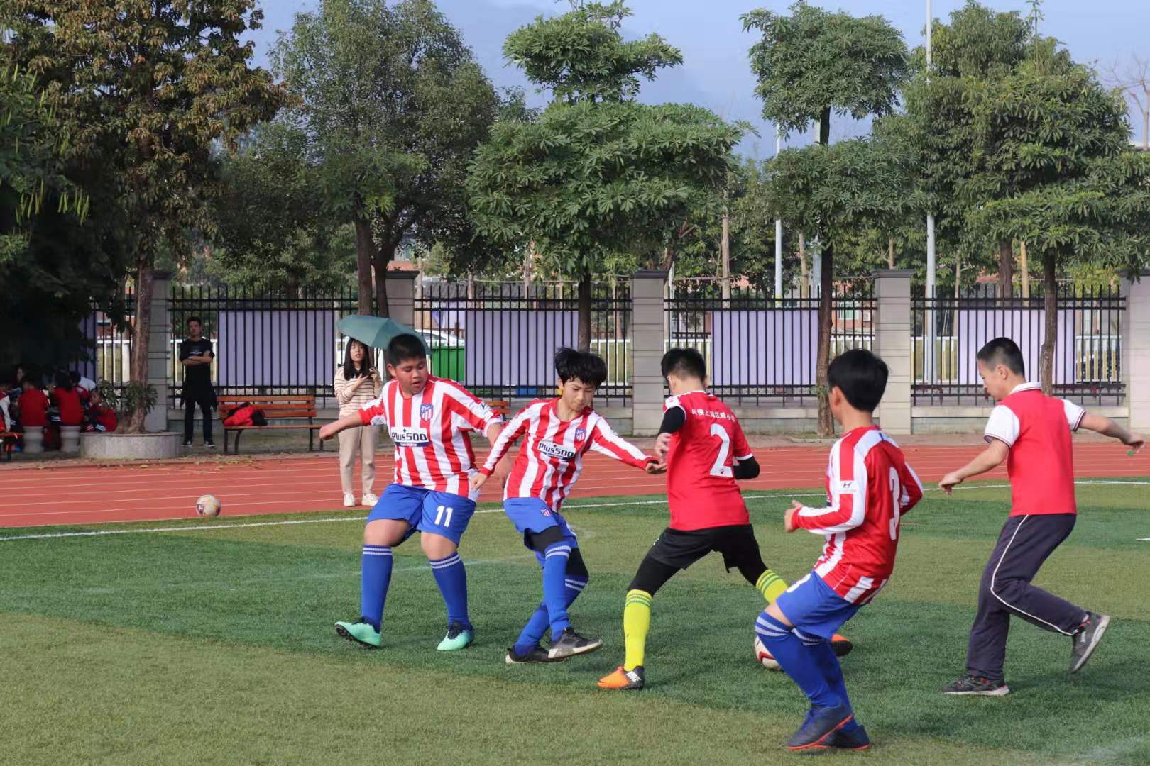 小足球大梦想泾河高新小学,红峰小学足球赛