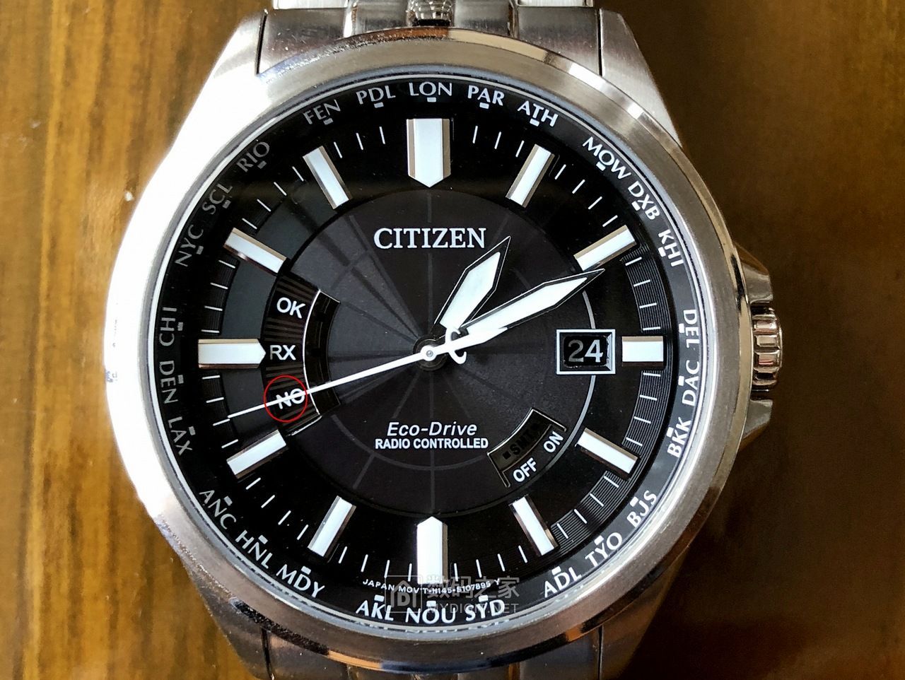 西铁城h145指针基准位置校正,西铁城光动能手表熊猫眼测评