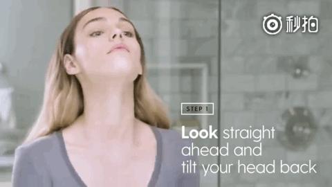 双下巴显脸大怎么改善,双下巴很明显但是不胖