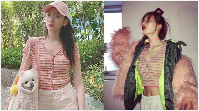 宋妍霏跟杨幂穿同款大衣,杨幂意外撞衫宋妍霏