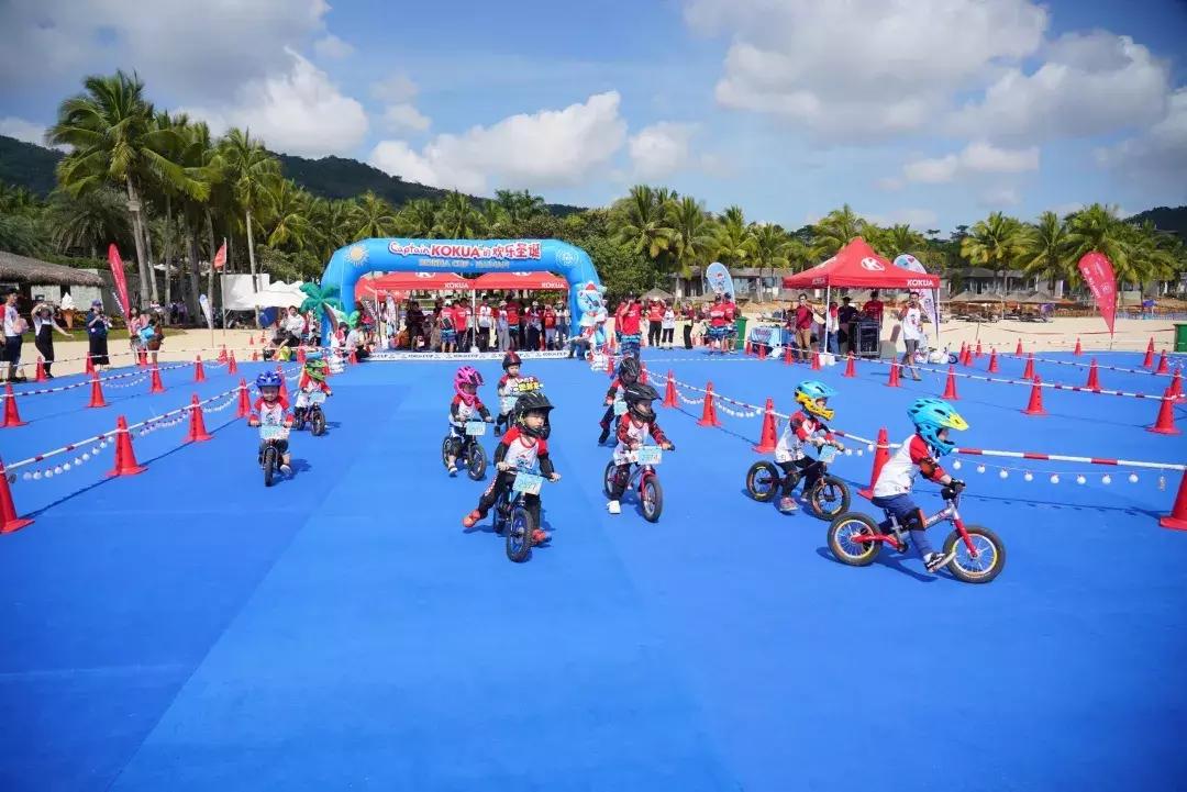 萌趣|来自全国650个萌娃在石梅湾艾美上演沙滩平衡车狂欢