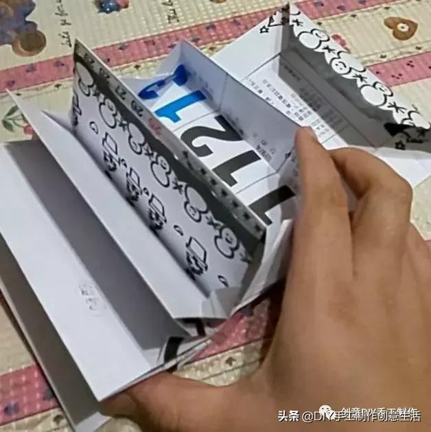 用一张纸能装钱的手工折纸钱包,diy手工制作钱包教程