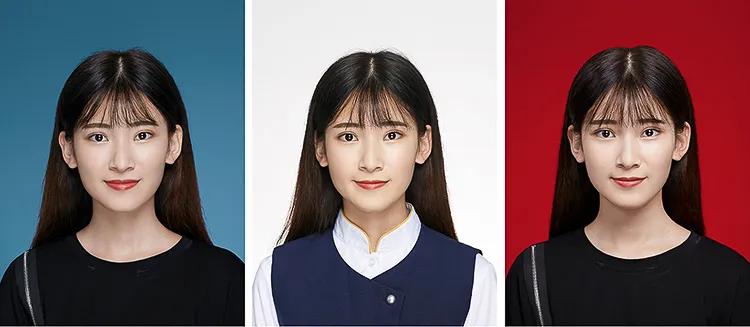 初秋最美证件照,最美证件照光影过渡