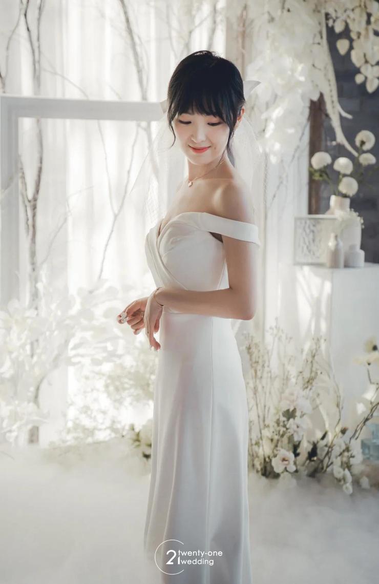 干净通透的婚礼照片,法式婚礼主题推荐简约