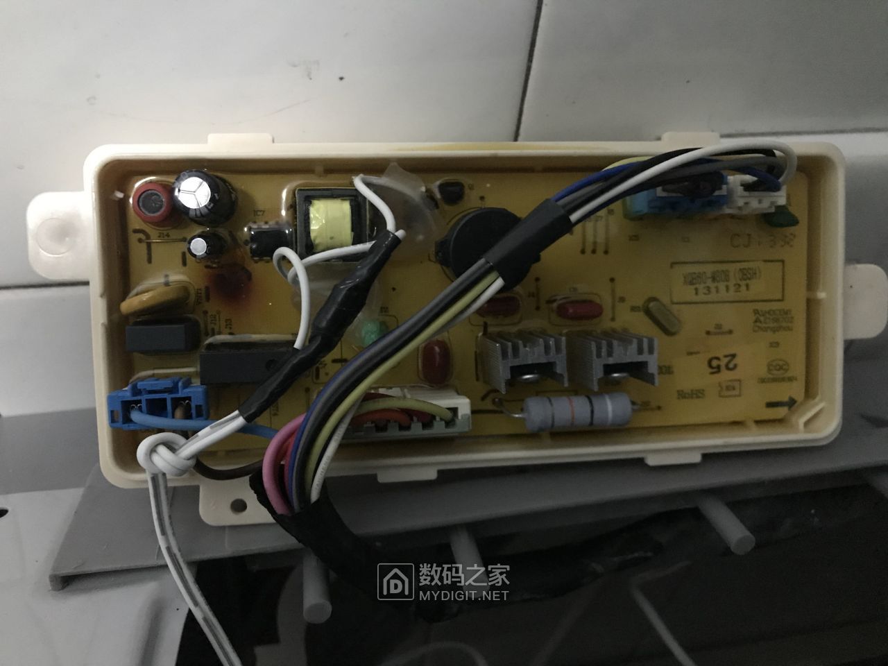 三洋全自动洗衣机e1故障维修拆装,拆机老洗衣机