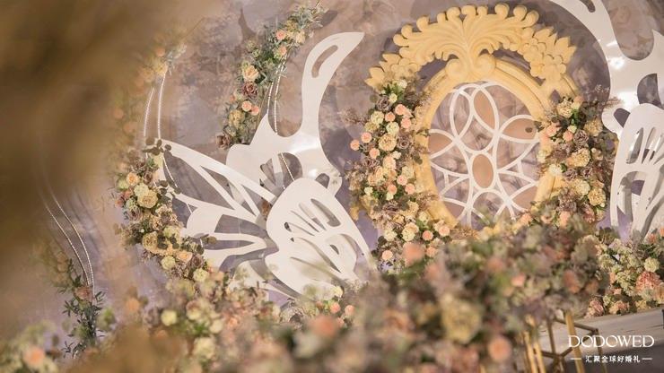dodowed汇聚全球好婚礼,法式氛围婚礼策划方案