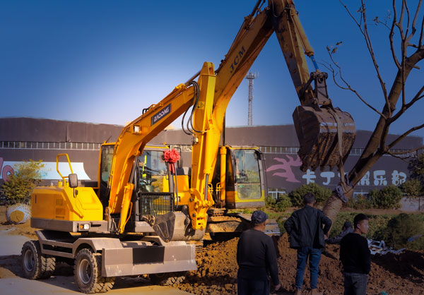 轮式挖掘机土方作业效率低？是你没用对地方