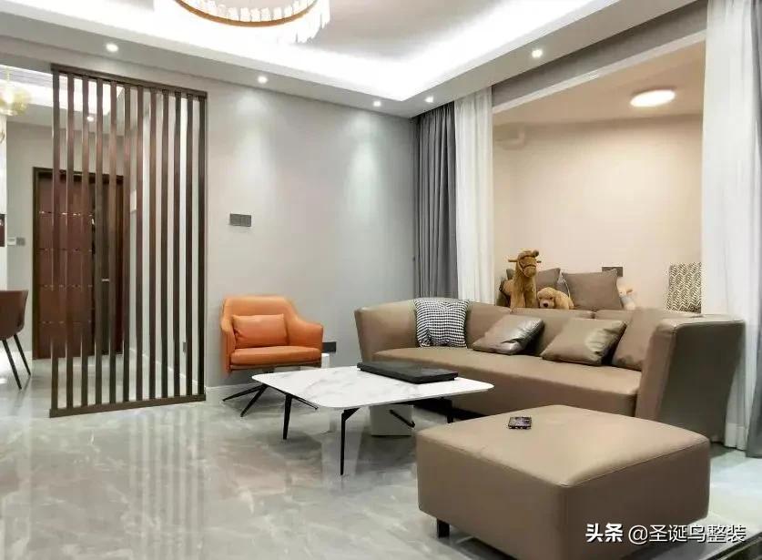 客厅沙发没有靠山怎么设计,沙发不靠墙的客厅该怎样设计