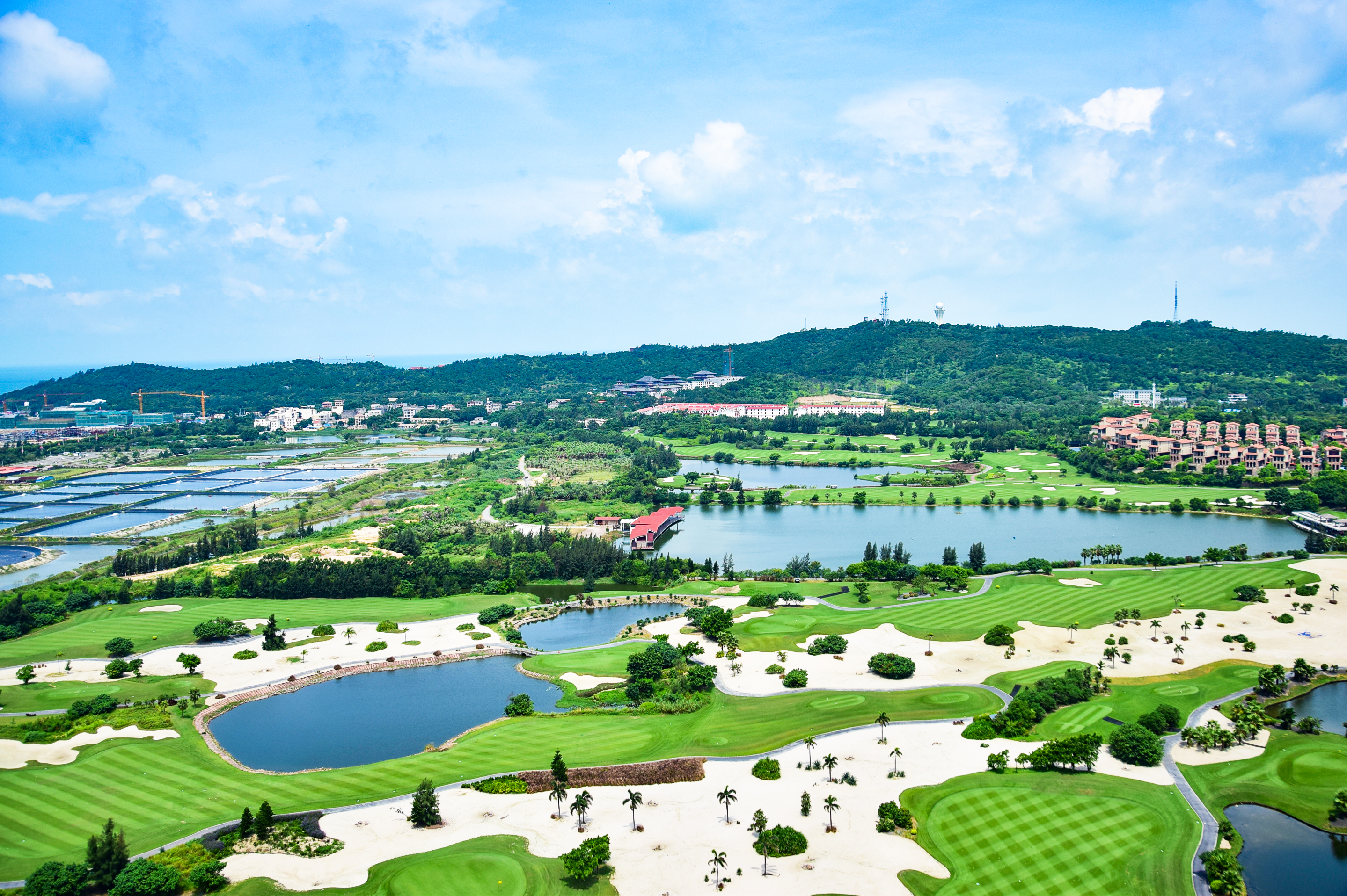 北海观山海高尔夫,北海最漂亮的场地