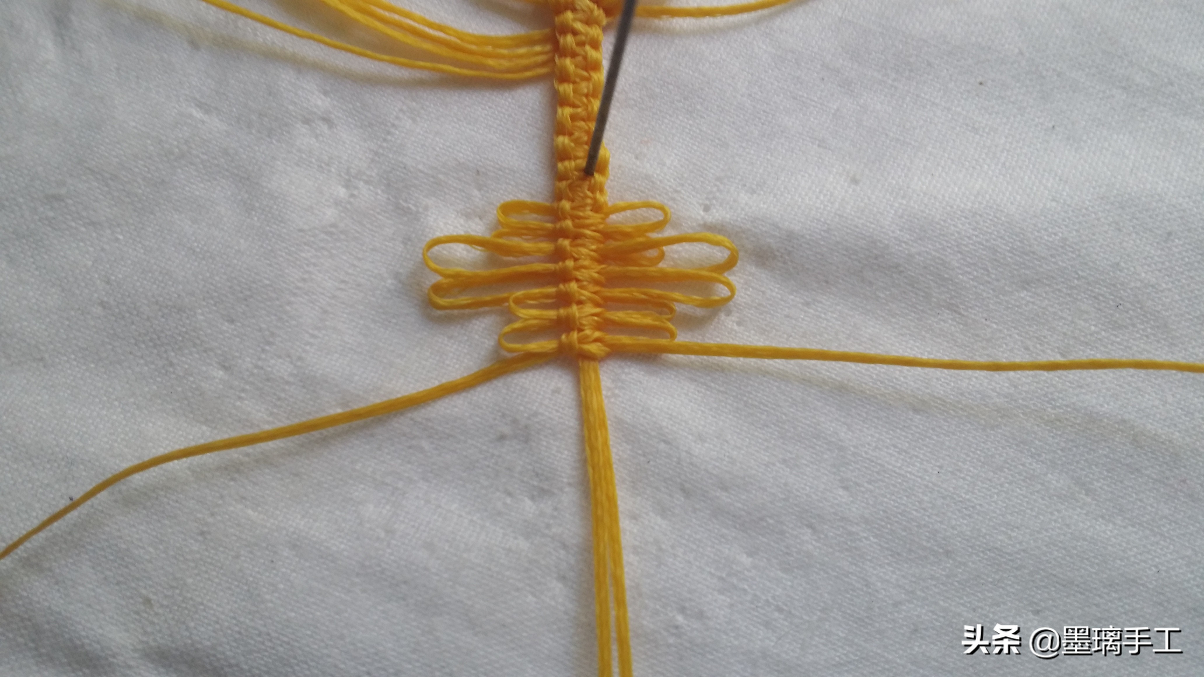 挂饰编绳教程大全,平安喜乐绳编车内挂饰教程