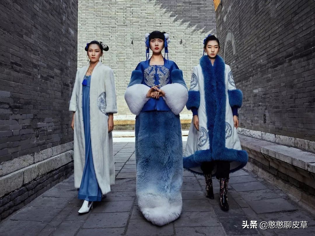 正经皮草和不正经皮草,海宁中式皮草中国风