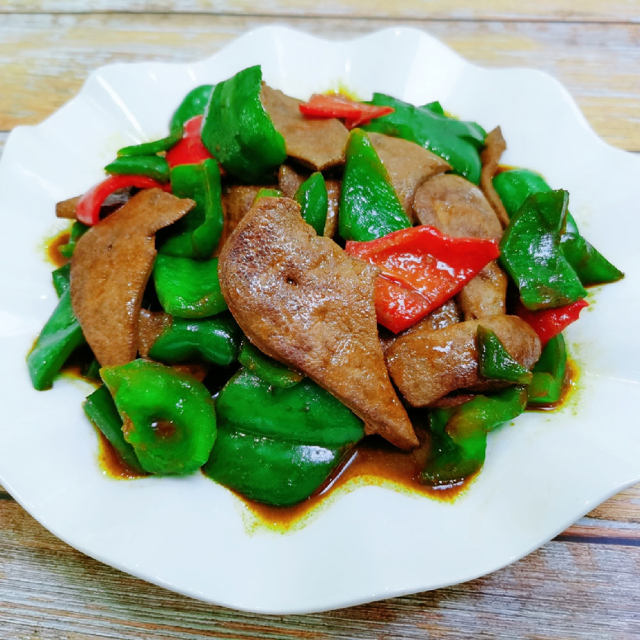 土匪猪肝香辣开胃下酒又下饭,香辣猪肝湖南特产麻辣零食的做法