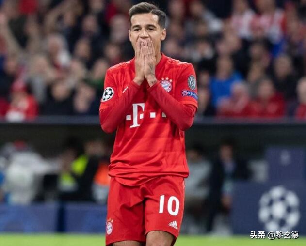 欧冠首秀进球,库蒂尼奥在拜仁捧杯