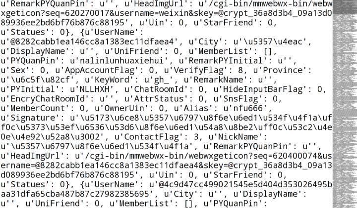 python微信数据分析,python统计微信好友男女比例