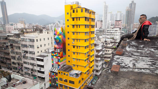 街头涂鸦艺术的震撼,香港街头涂鸦图片大全