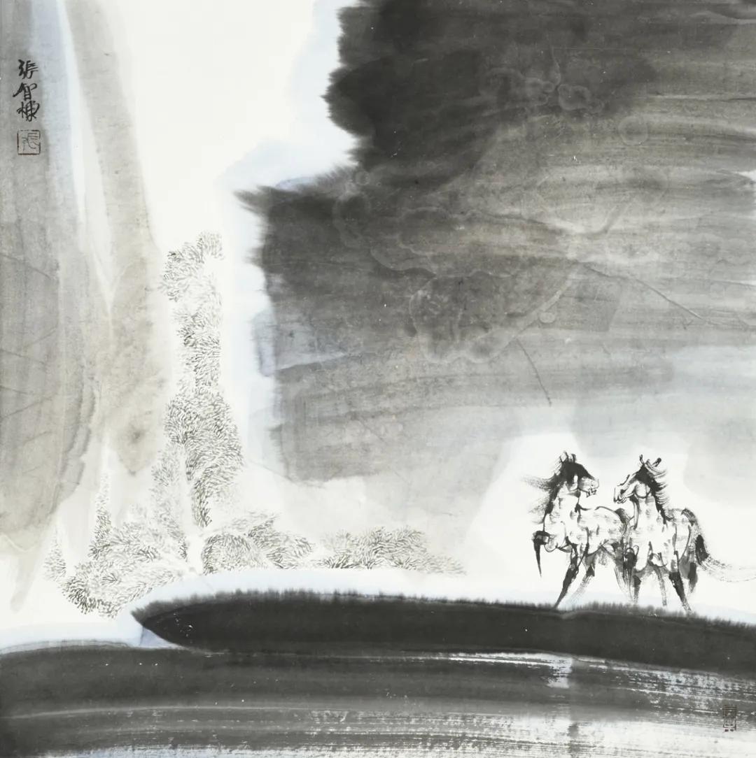 张智棟“网上云画册”《大美至简天马逐梦宝马系列集邮典藏卷》