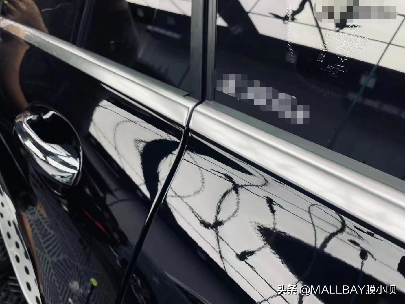 奔驰glc300贴隐形车衣效果图,奔驰glc300l隐形车衣哪种材料好