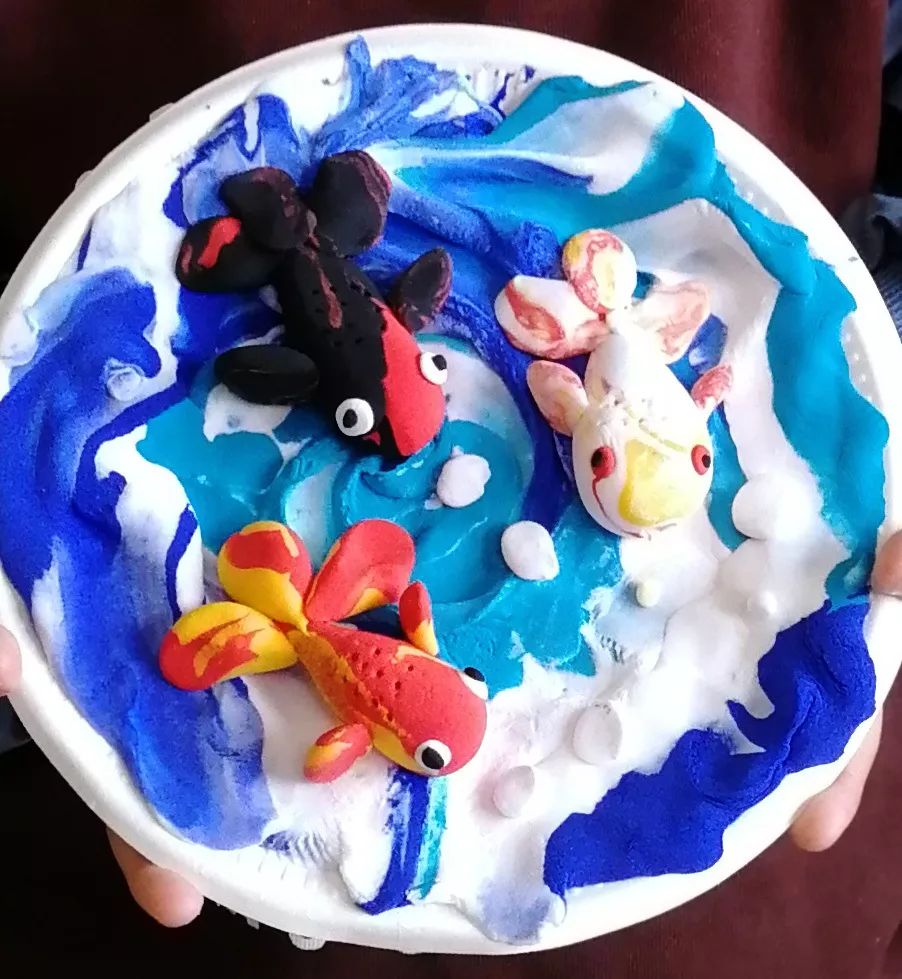 粘土手工100种简单人物在纸上制作,用超轻粘土做的手工又简单又漂亮