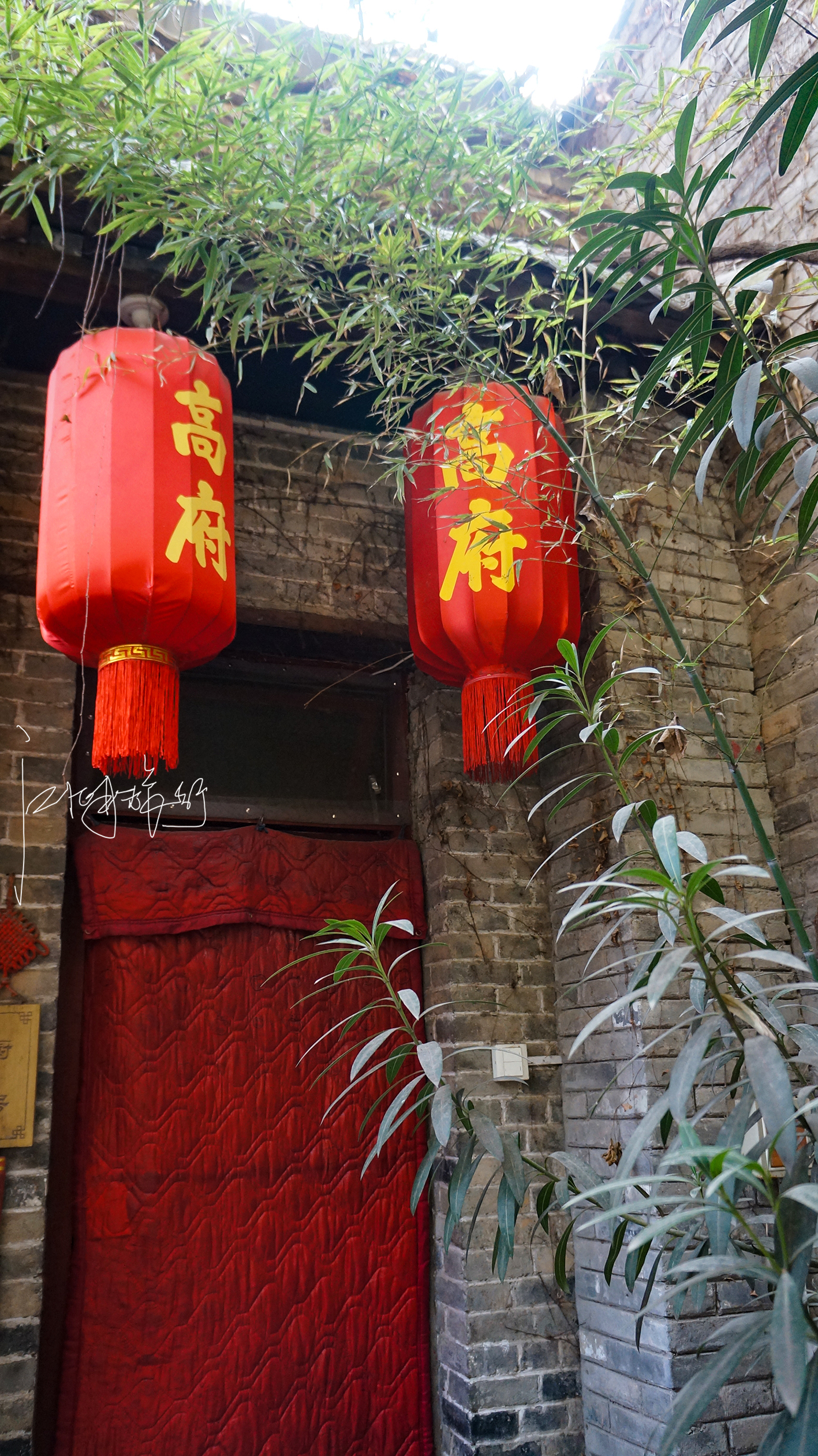 西安美食街区,西安小吃街里的古宅