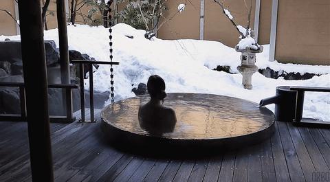 川西泡温泉看雪景,川西12月份最佳雪景泡温泉的地方