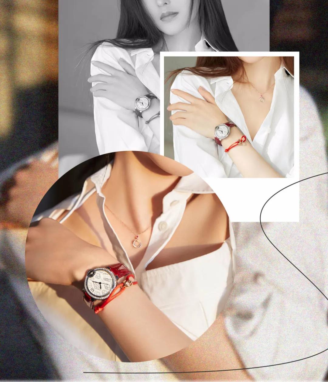 金晨小红绳手链戴哪只手好,金晨同款红绳手链多少钱