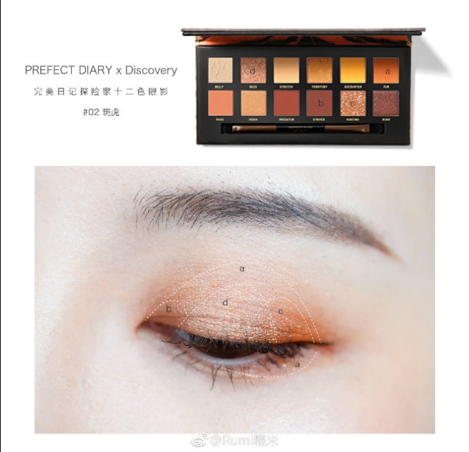 3ce眼影玫瑰香槟四盘如何上妆,新手简单眼影盘推荐百搭