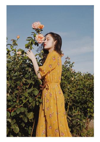 气质系带连衣裙,气质系带收腰连衣裙