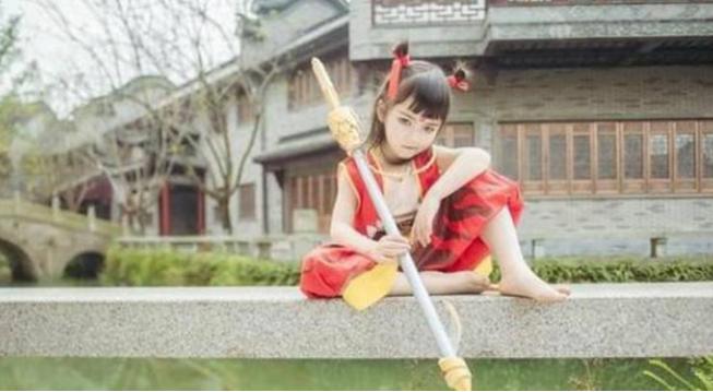 7岁哪吒cosplay图片,小朋友cos哪吒魔童降世