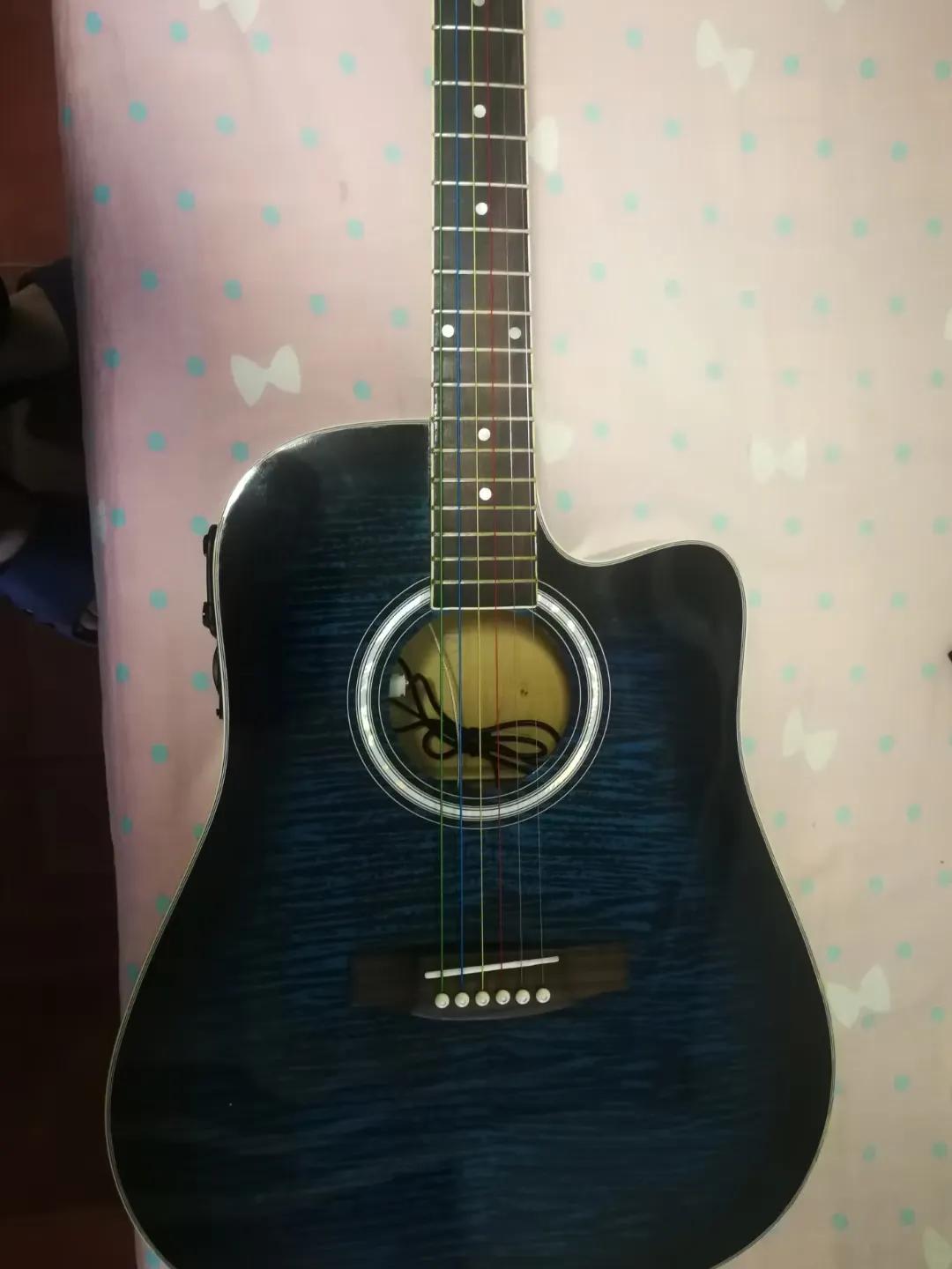 吉他加装拾音器效果,吉他加装拾音器