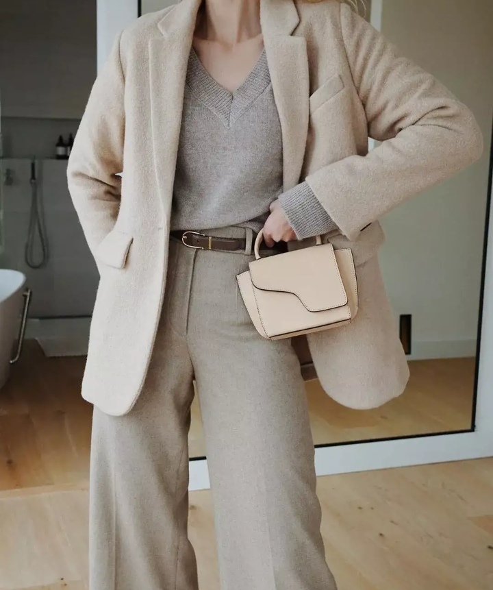 显瘦毛衣穿搭微胖女生秋冬季,120-140斤微胖高档毛衣厚款打底